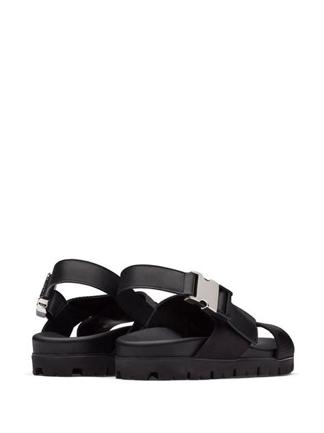 prada montana sandals|prada transparent sandals.